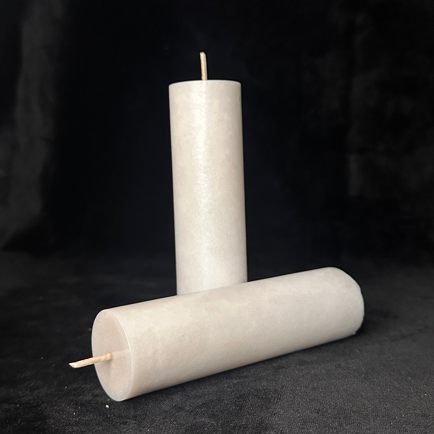 Pearl Metallic Shimmer Paraffin Dripping Pillar Wax Play Candle