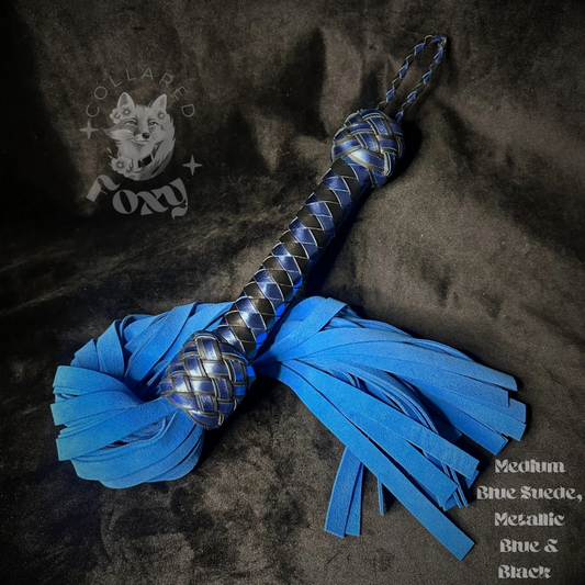 Medium Blue Suede Flogger