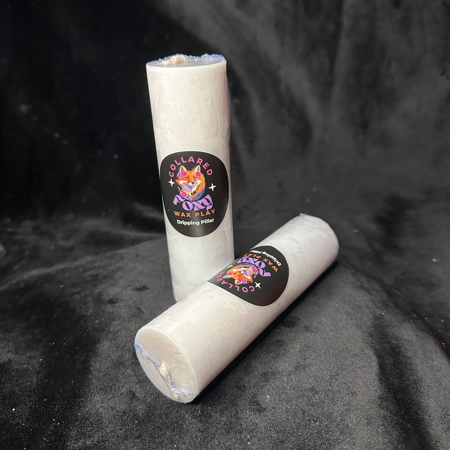 Pearl Metallic Shimmer Paraffin Dripping Pillar Wax Play Candle